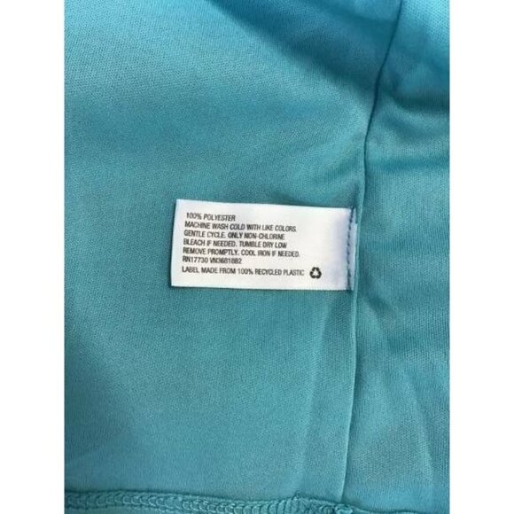 AMBAR Skirt Medium Blue Abstract Shift Women New - Picture 5 of 5